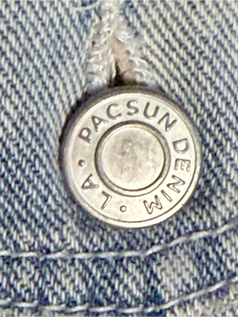 PacSun Light Blue Ryder ultra baggy  Wide-Leg Jeans for Men